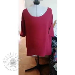 Dubbelgaas/mousseline red
