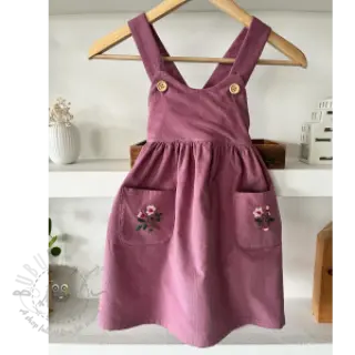 Babyrib cord light purple