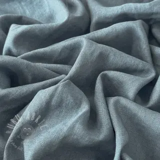 Voorgewassen linnen 170 g ocean green