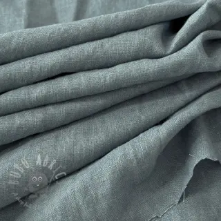 Voorgewassen linnen 170 g ocean green