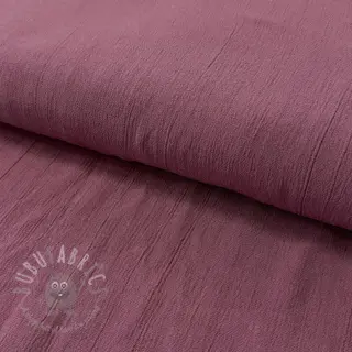 Viscose met linnen CRINCLE mulberry