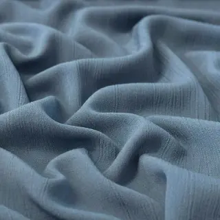 Viskóza s ľanom CRINCLE blue shadow