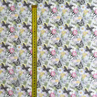 Decoratiestof Genoveva butterfly lila digital print