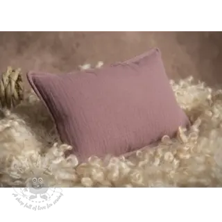 Dubbelgaas/mousseline lilac