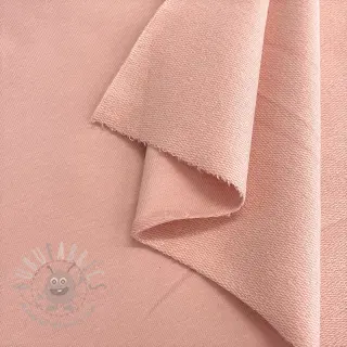 Sweaterstof lichte mauve ORGANIC 2e keus