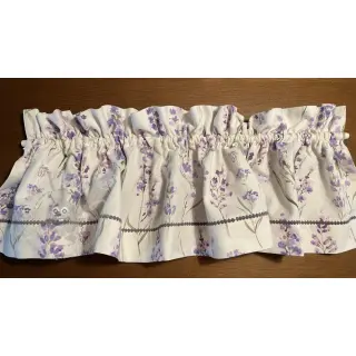Decoratiestof premium Watercolour lavender field