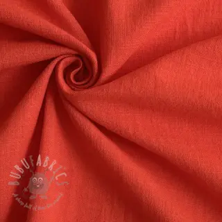 Katoenen stof met linnen red