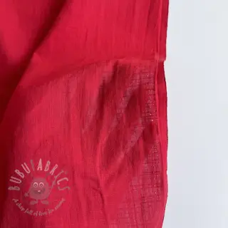 Katoenen stof met linnen marlboro red