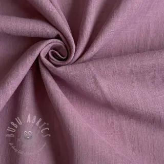 Katoenen stof met linnen old pink