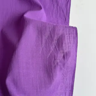 Bavlnená látka s ľanom dark lilac