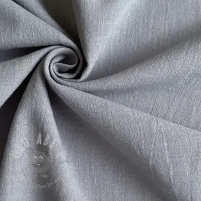 Katoenen stof met linnen grey