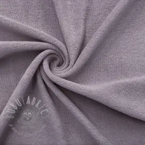 Elastische badstof old purple