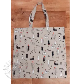 Decoratiestof Linenlook Cats life