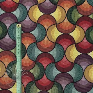 Decoratiestof GOBELIN PREMIUM Graphic Wave Scale