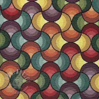 Decoratiestof GOBELIN PREMIUM Graphic Wave Scale