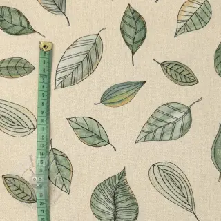 Decoratiestof Handpainted Leaf Art digital print