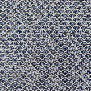 Decoratiestof Linenlook Little Wave Scale