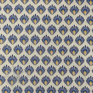 Decoratiestof Linenlook Graphic Peacock