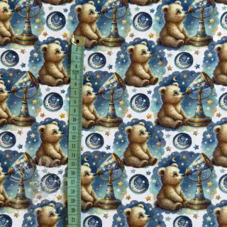 Tricot Mini animals design En digital print
