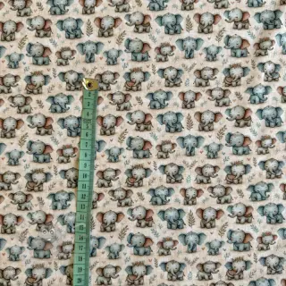 Tricot Mini animals design B digital print