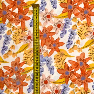 Viscose RADIANCE Old flowers digital print