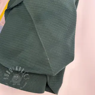 Gewatteerde sweaterstof dark green 2e keus