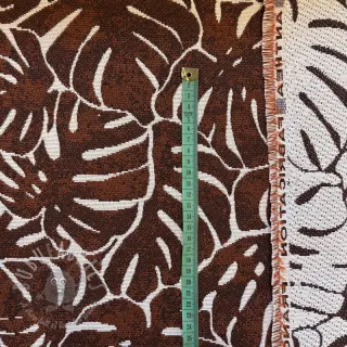 Decoratiestof jacquard Anthéa terracotta