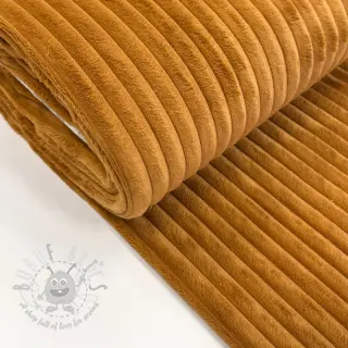 Ribfluweel HANNIBAL ocre