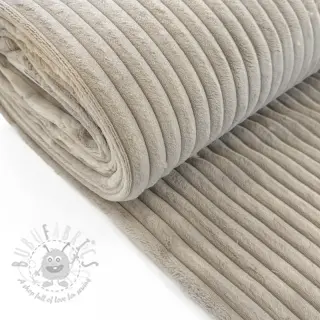 Ribfluweel HANNIBAL beige