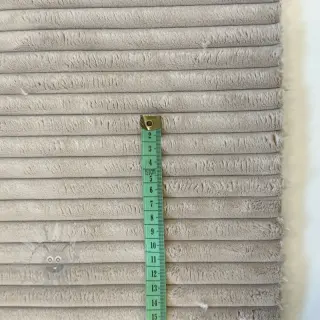 Ribfluweel HANNIBAL beige
