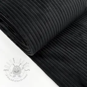 Ribfluweel FUTE noir
