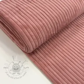 Ribfluweel FUTE bois de rose