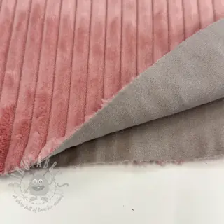Ribfluweel FUTE bois de rose
