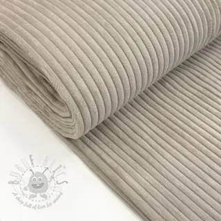 Ribfluweel FUTE beige
