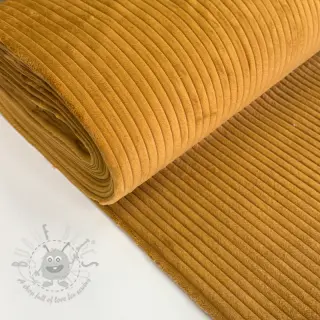 Ribfluweel FUTE ocre