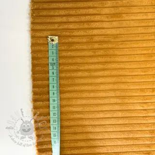 Ribfluweel FUTE ocre