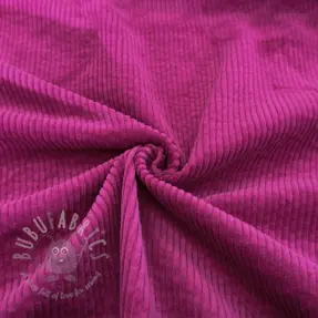 Ribfluweel 6W WASHED STRETCH fuchsia