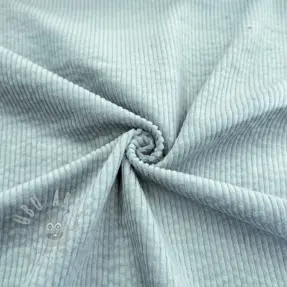 Ribfluweel 6W WASHED STRETCH seafoam green