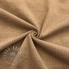 Ribfluweel 6W WASHED STRETCH camel