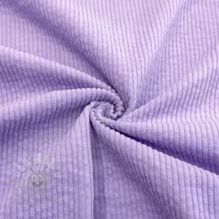Ribfluweel 6W WASHED STRETCH lilac