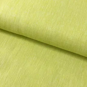 Ľan s bavlnou Fishbone bright green