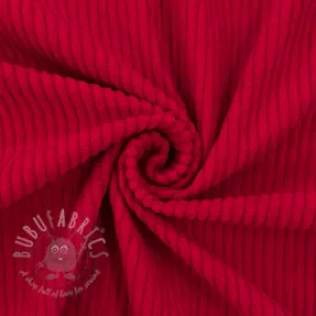 Ribfluweel 6W COTTON TOUCH red