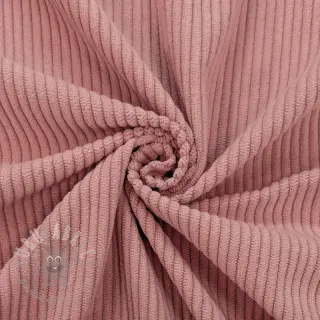 Ribfluweel 6W COTTON TOUCH old pink