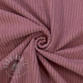 Ribfluweel 6W COTTON TOUCH dark rose