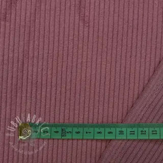 Ribfluweel 6W COTTON TOUCH dark rose