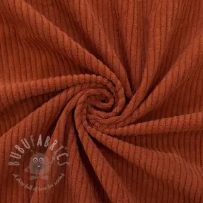 Ribfluweel 6W COTTON TOUCH rust