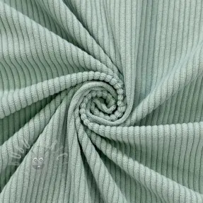 Ribfluweel 6W COTTON TOUCH mint