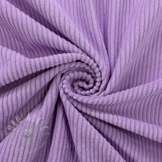 Ribfluweel 6W COTTON TOUCH lilac