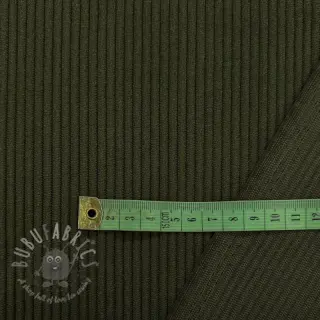 Ribfluweel 6W COTTON TOUCH camo green