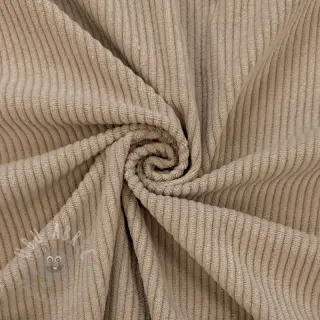Ribfluweel 6W COTTON TOUCH natural